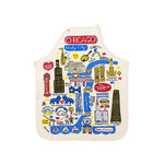 Map of Chicago Apron - Love From USA