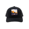 Chicago Sunset Patch Hat - BLACK/BLACK