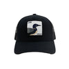 Minnesota Loon Patch Hat - BLACK/BLACK