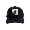 Minnesota Loon Patch Hat - BLACK/BLACK