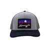 Minnesota Midnight Gazing Bear Hat - GREY/CHAR/NAVY