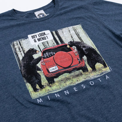 Minnesota Bear Menu Tee