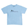 Minnesota Land of 10,000 Lakes Embroidered T-Shirt - DENIM