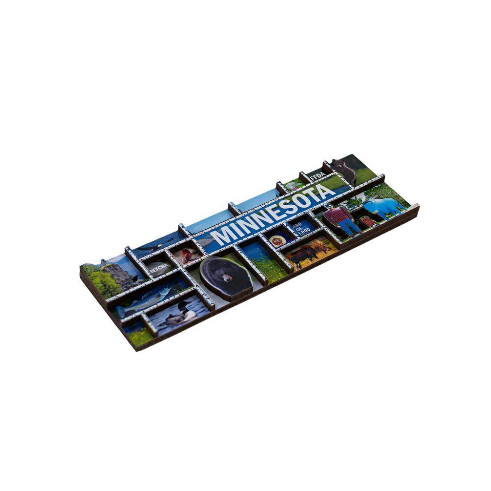 Minnesota Life Tile Magnet - Love From USA