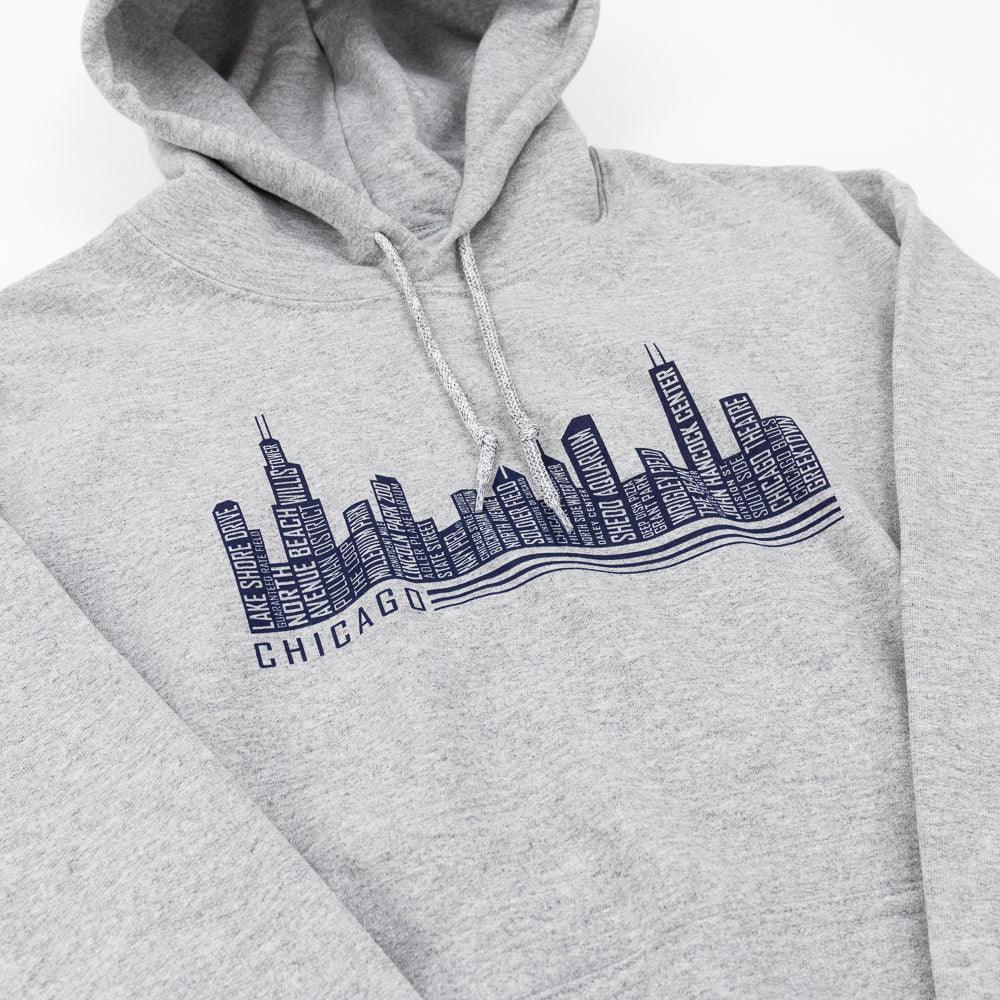 Chicago Skyline Hoodie - Love From USA