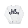 Collegiate Lake Michigan Sweatshirt - ASH