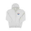 Chicago Route 66 Centennial Zip Up Hoodie Sweatshirt - OATMEAL HTHR