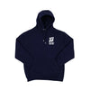 Chicago Route 66 Bubble Hoodie Sweatshirt - NAVY