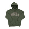 Minnesota Tru Path Hoodie Sweatshirt - MIL GREEN