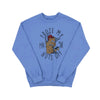 Froze My Nuts Off Sweatshirt - CAROLINA BLUE