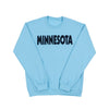 Minnesota Sky Layered Crewneck Sweatshirt - SKY