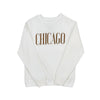 Chicago Herringbone Sweatshirt - PEARL