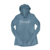 Minnesota Bamboo Hooded Coverup - Slate Blue