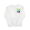 Minnesota Peace Love & Vibe Sweatshirt - WHITE