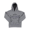 Youth Authentic Chicago Est 1837 Hooded Sweatshirt - CHARCOAL