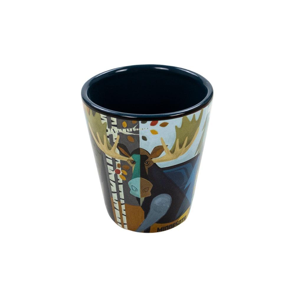 Shot In The Northwood Bear Glass - Love From USA