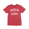 Chicago Fire Department T-Shirt - HEATHER RED