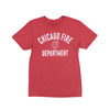 Chicago Fire Department T-Shirt - HEATHER RED