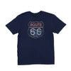Chicago Interfade Route 66 T-Shirt - NAVY