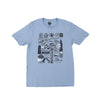 Chicago Attractions T-Shirt - SLATE BLUE