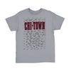 Chi Town Neighborhoods T-Shirt - GRAVEL