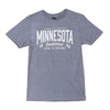 Escape The Ordinary Minnesota T-Shirt - GRAPHITE