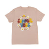 Minnesota Floral Summer Vibes T-Shirt - DUSTY ROSE