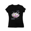 Joyful Lotus Women's T-Shirt - BLACK