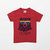 Cool Bear Kids Tee - SCARLET HEATHER