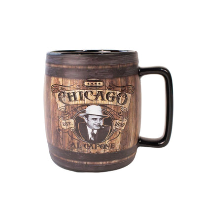 Chicago Capone Barrel Mug - Love From USA