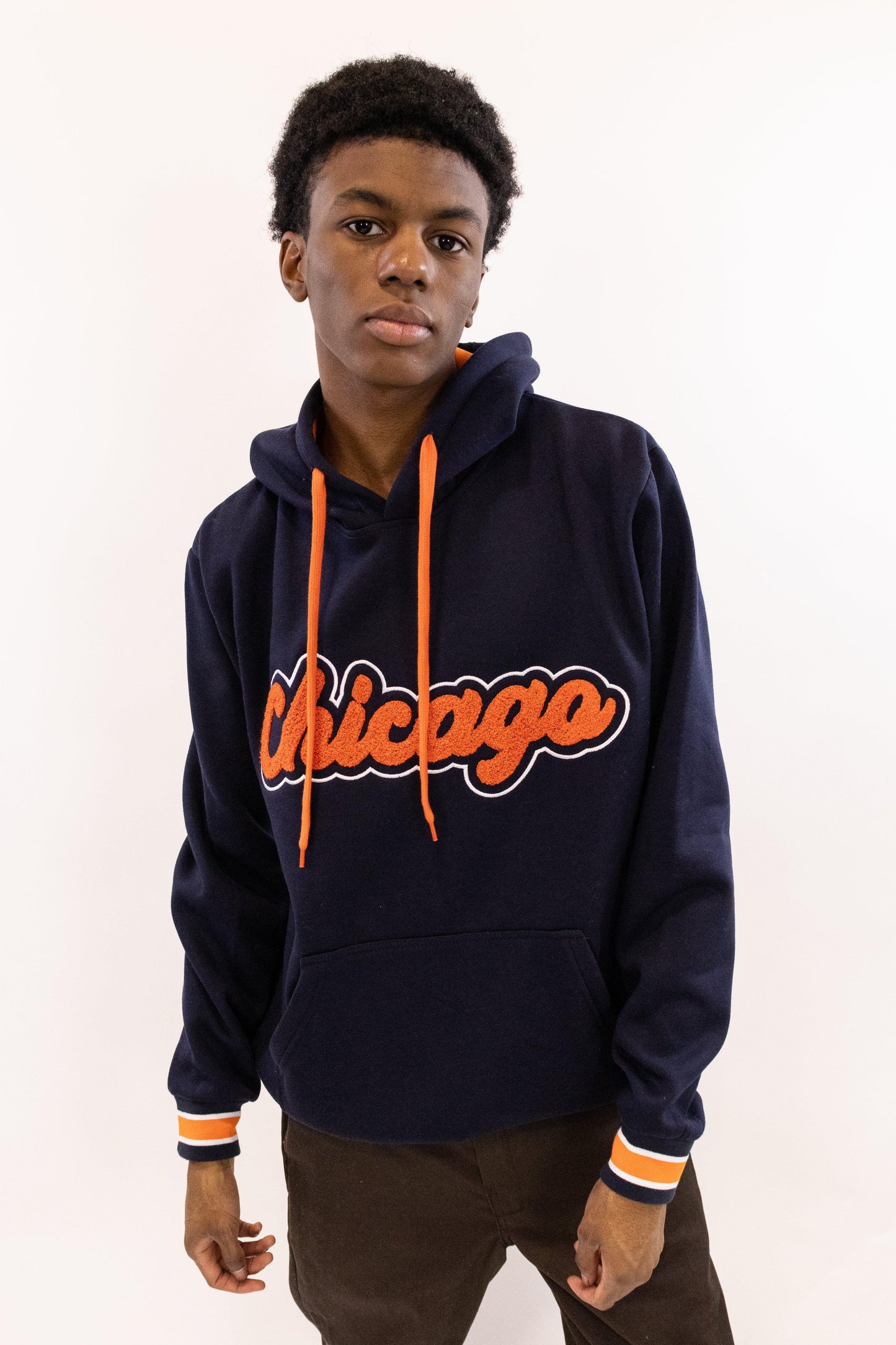 Chicago Chenille Patch Hoodie - Love From USA
