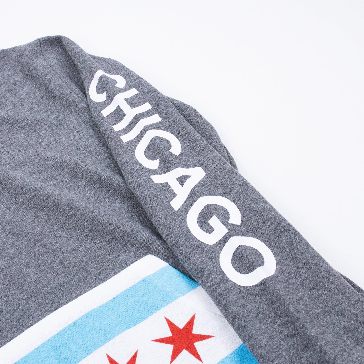 Chicago Flag Pocket Sweatshirt - Love From USA