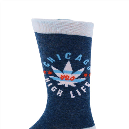 Chicago High Life 420 Socks - Love From USA