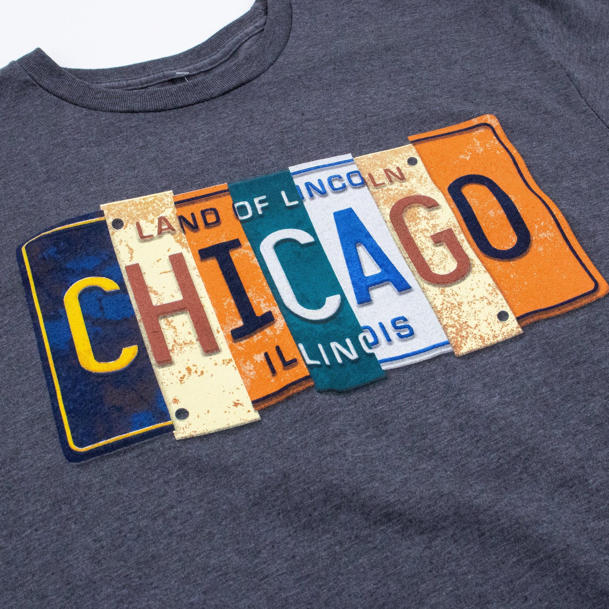 Chicago License Plate Tee - Love From USA