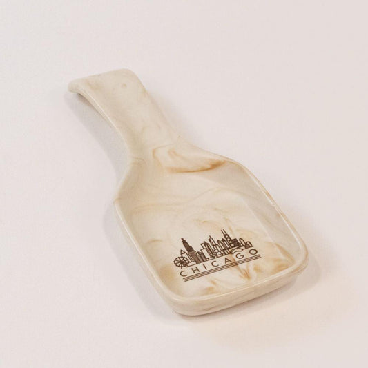 Chicago Marble Swirl Spoon Rest - Love From USA