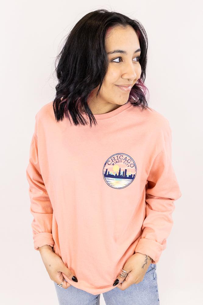 Chicago Pastel Long Sleeve - Love From USA