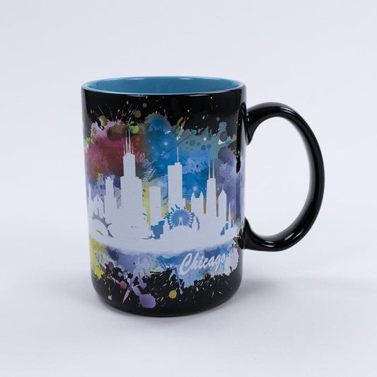 Chicago Splatter Skyline Mug - Love From USA