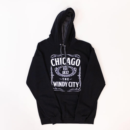 Chicago Whiskey Label Sweatshirt - Love From USA