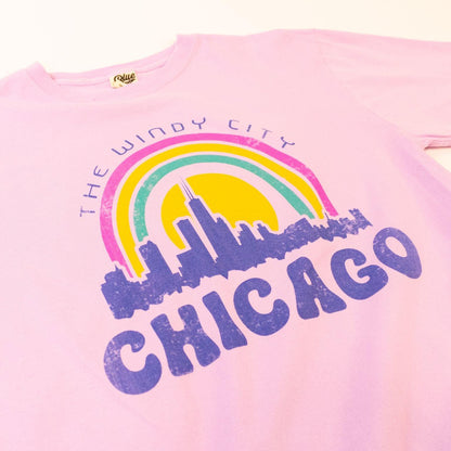 Chicago Women's Litwick Tee - Love From USA