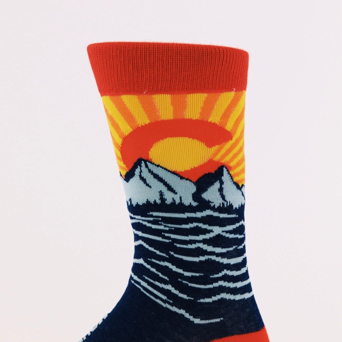 Colorado Sunburst Mountain Time Socks - Love From USA