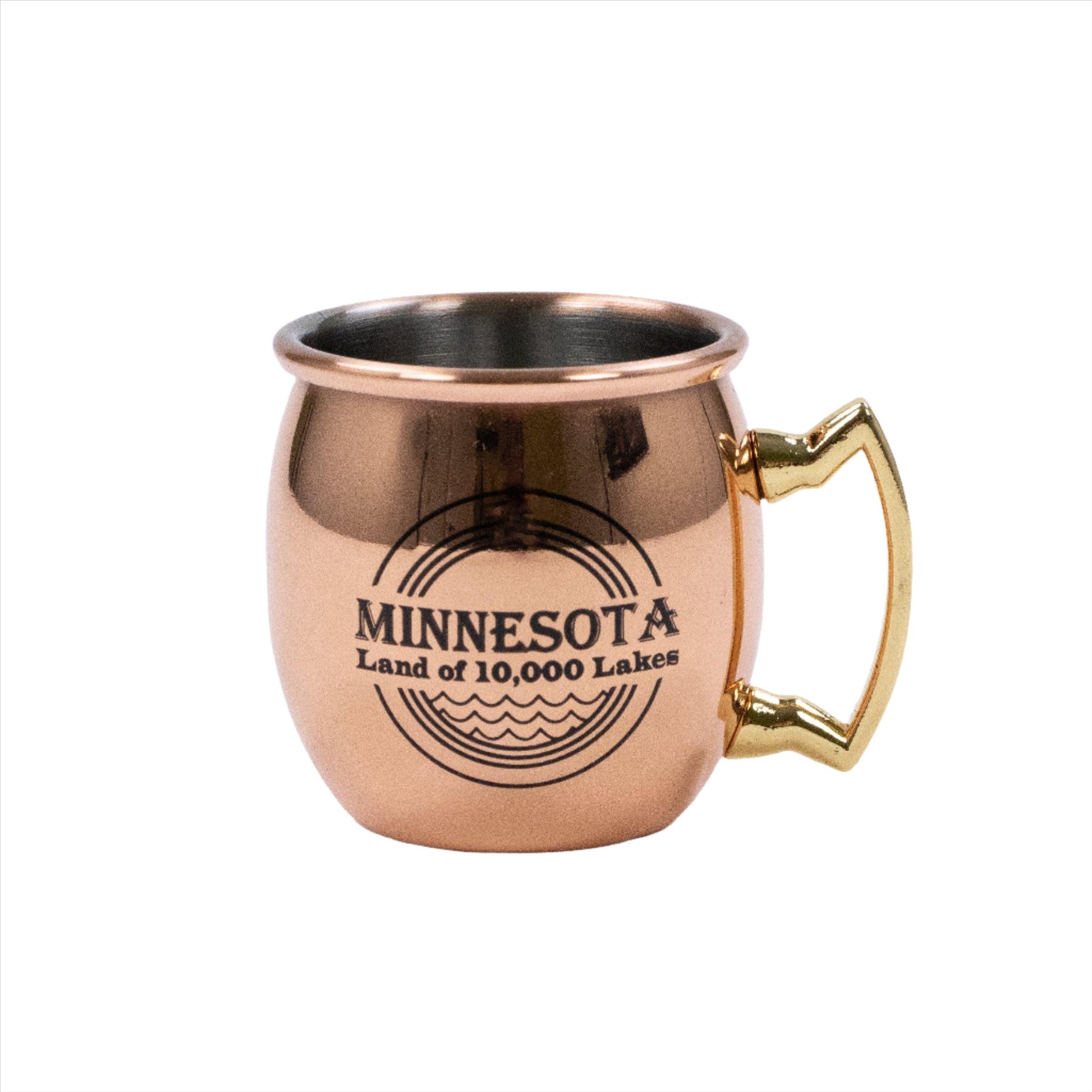 Copper Minnesota Mule Shot Glass - Love From USA