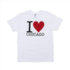 I Love Chicago Tee Shirt - WHITE