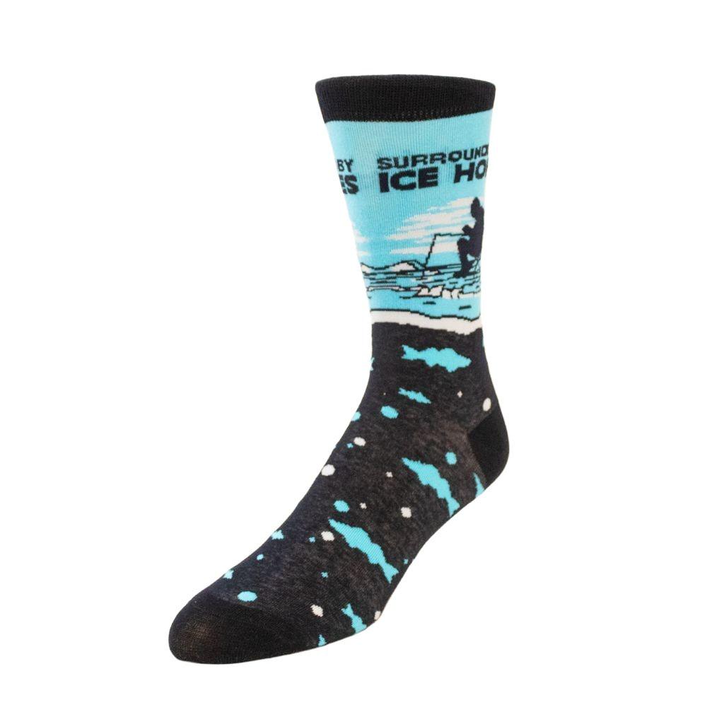 Surrounded By Ice Holes Socks - Love From USA