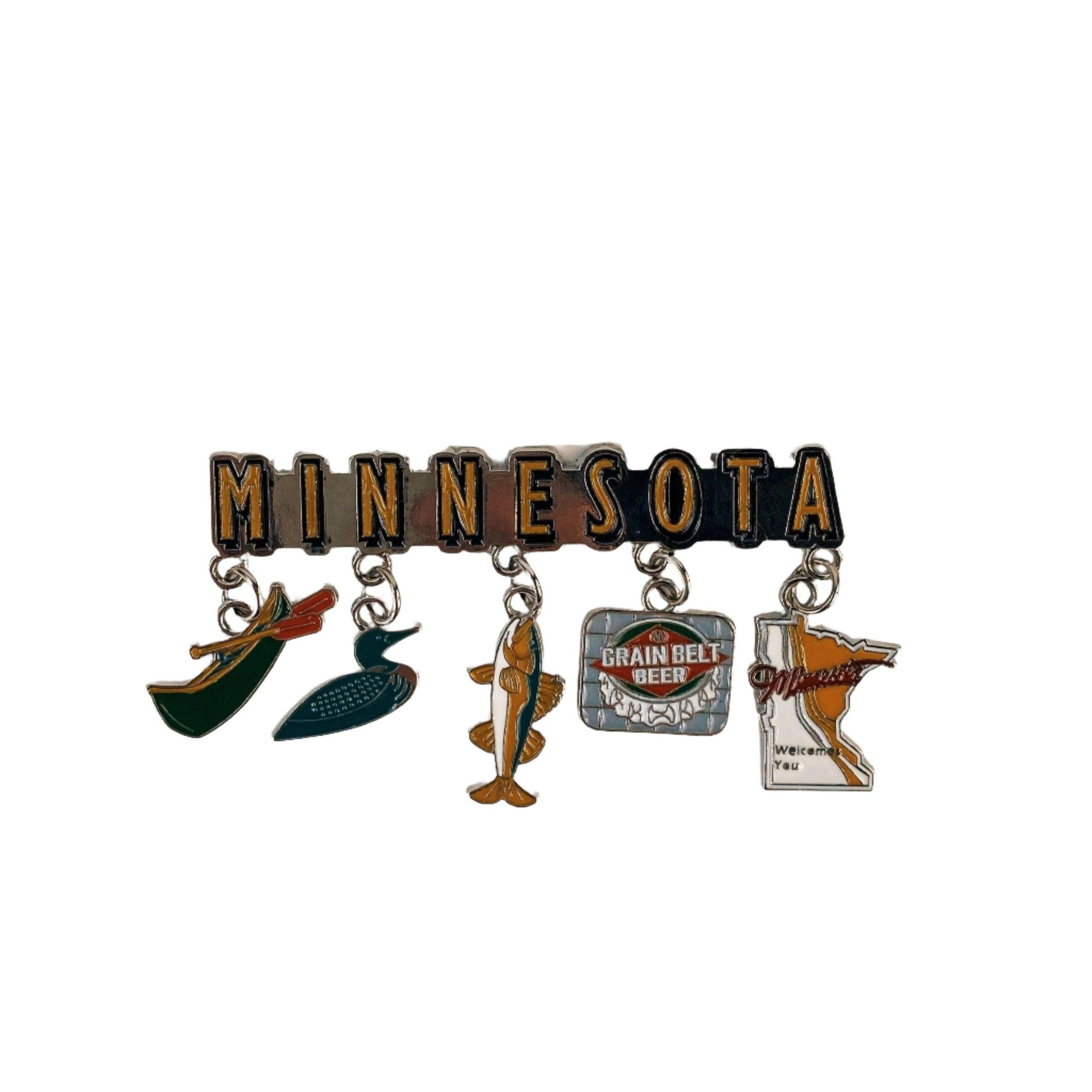Minnesota Icons Magnet - Love From USA