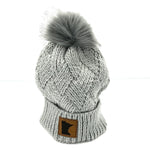 Minnesota Leather Patch Beanie - Love From USA