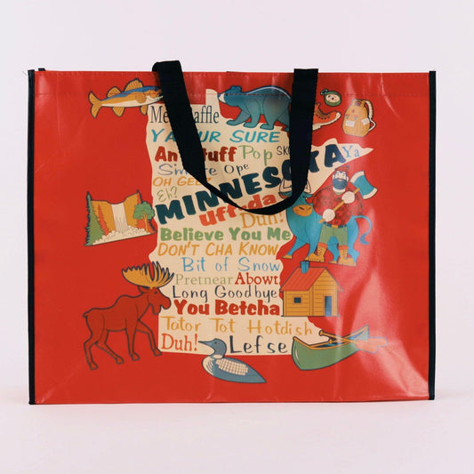 Minnesota Map Sayings Tote - Love From USA