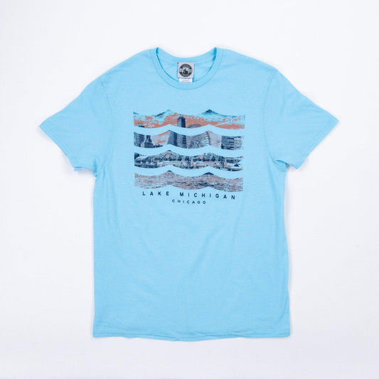 Navy Pier Waves T-Shirt - Love From USA