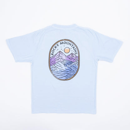 Pastel Rocky Mountains Tee - Love From USA
