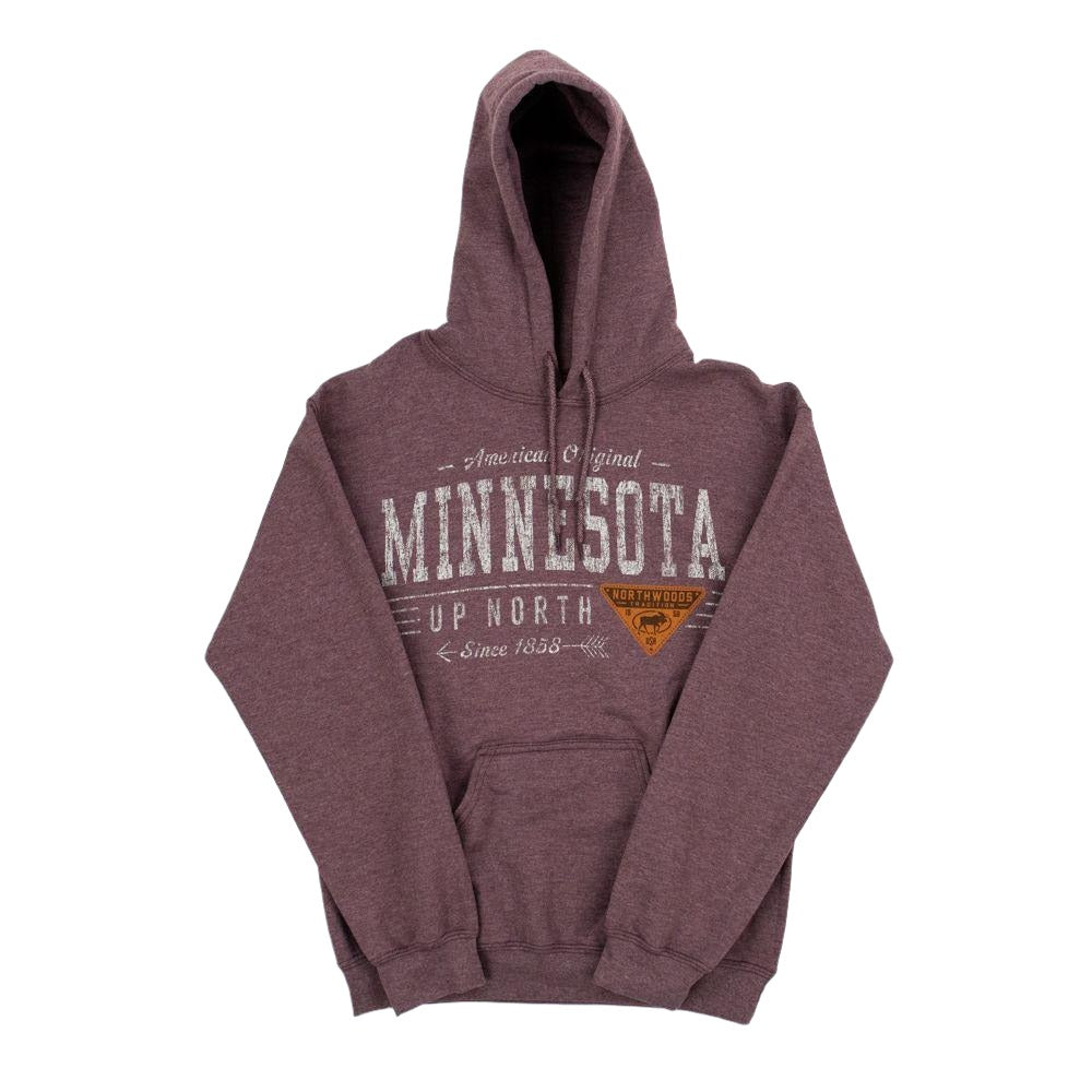 Patchworks Minnesota Hooded Sweatshirt - Love From USA