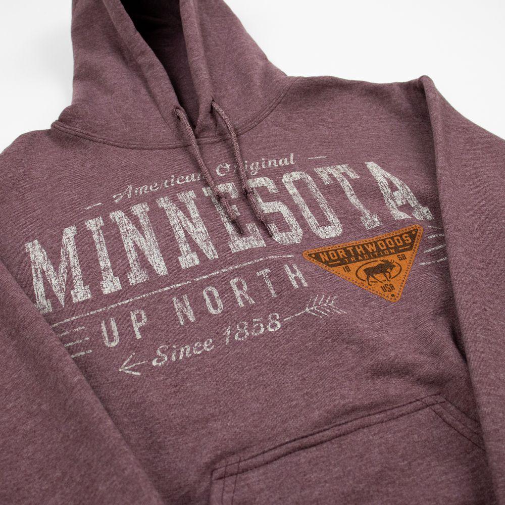 Patchworks Minnesota Hooded Sweatshirt - Love From USA